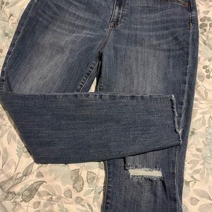 Gap denim high wasted leggings